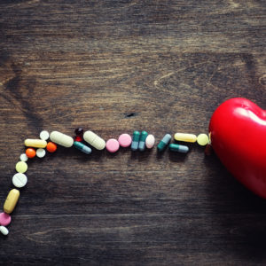 pills and heart
