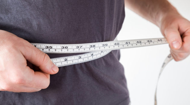 measuring waistline