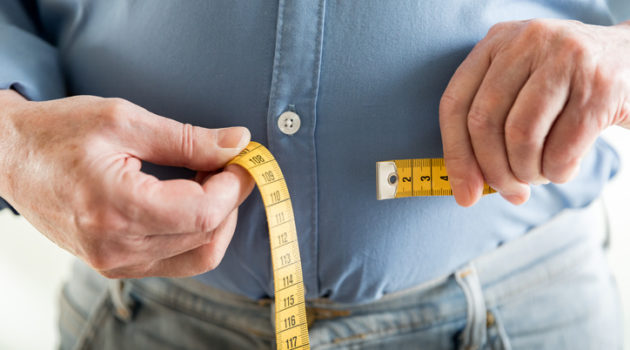 measuring waistline