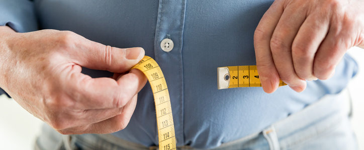 measuring waistline