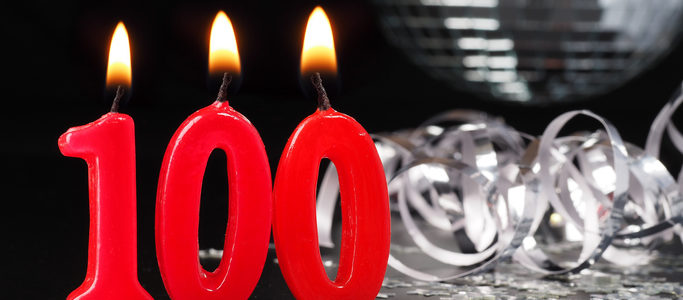 100 candle
