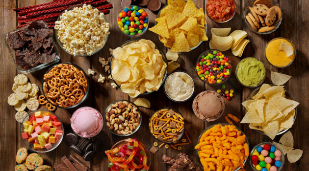 Assortment of different food.