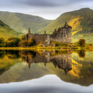Landscape of Scotland.